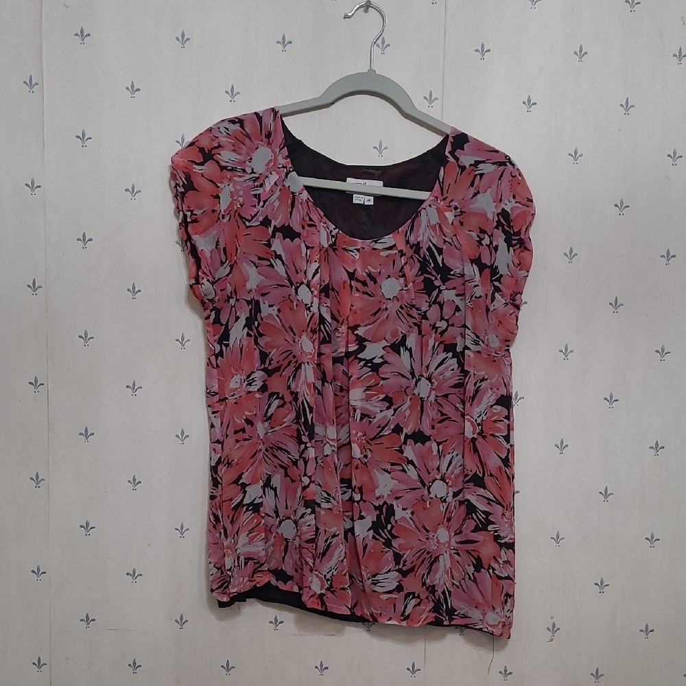 Floral Pink Women's Top
